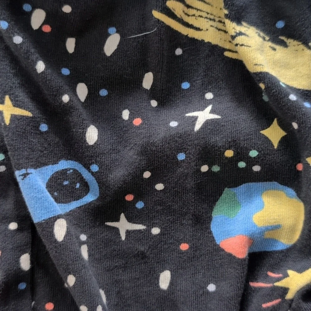 Hanna Andersson 6-12 Months Space Print Knit Jogger
